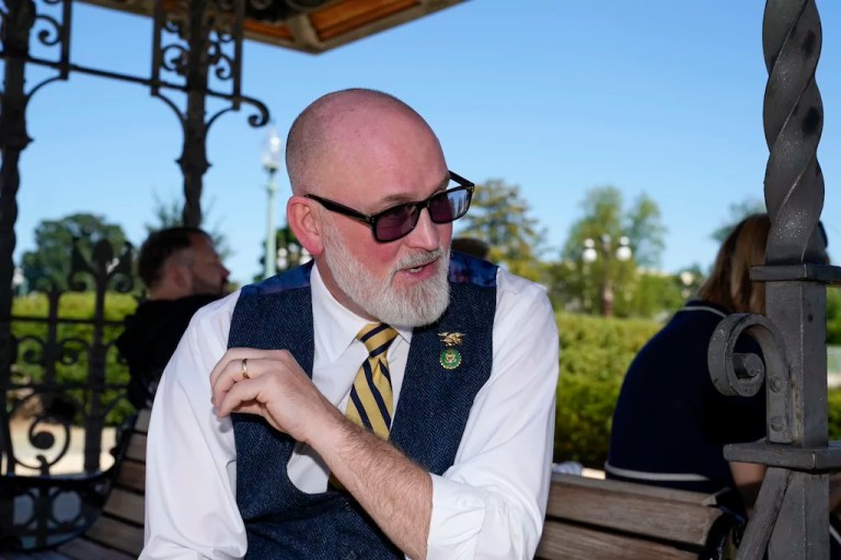 Derrick Van Orden accuses RNC protester of assault in ‘incident of political violence’