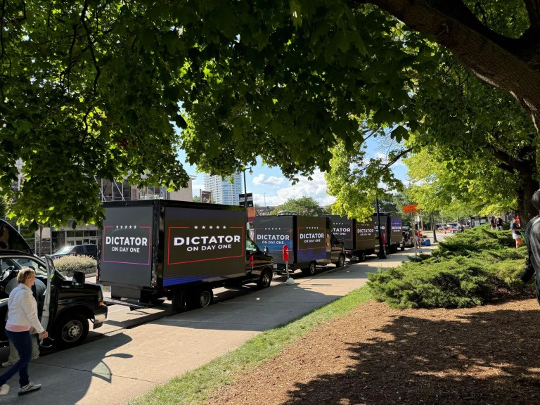 RNC buzz: Upscale ear bandages, cheeseheads, and a dancing queen