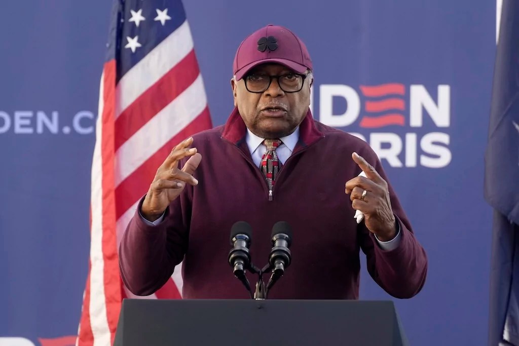 Clyburn says he’d back Harris after telling Democrats to ‘focus on the record of this administration’