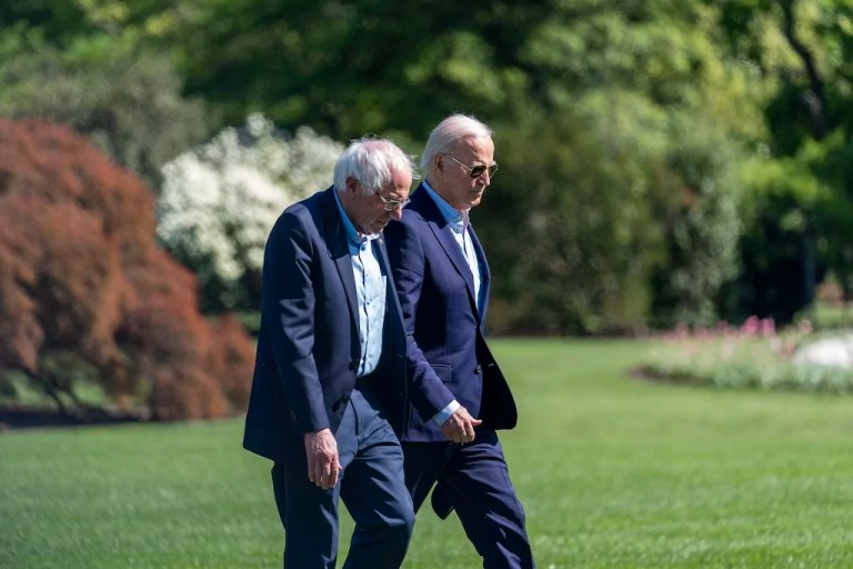 Biden’s 100-day pivot inspired by Sanders meeting: Report