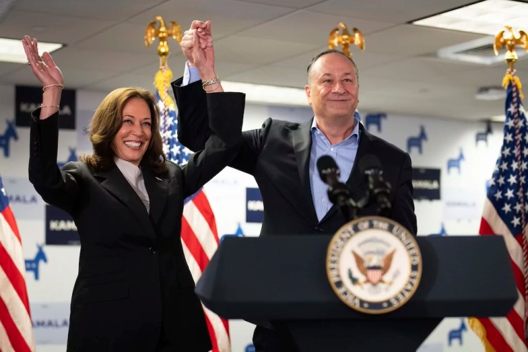 Harris must be asked if her Kavanaugh standard applies to her husband