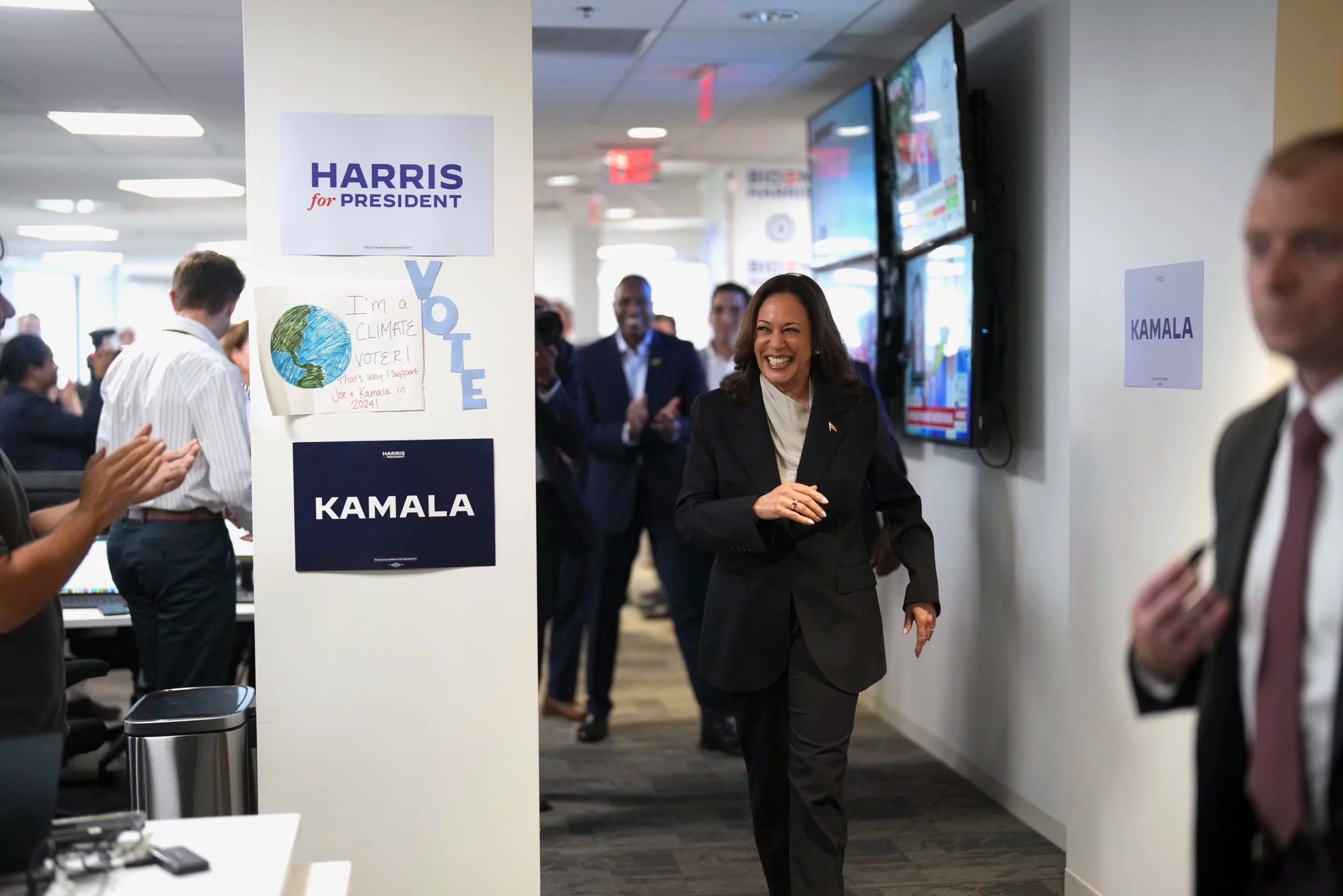 Harris sets up race between prosecutor and felon in first campaign stop: ‘I know Donald Trump’s type’