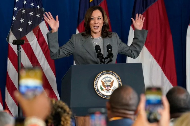 Trump previously donated thousands to Kamala Harris campaign