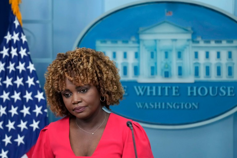 WATCH LIVE: White House press secretary Karine Jean-Pierre holds press briefing