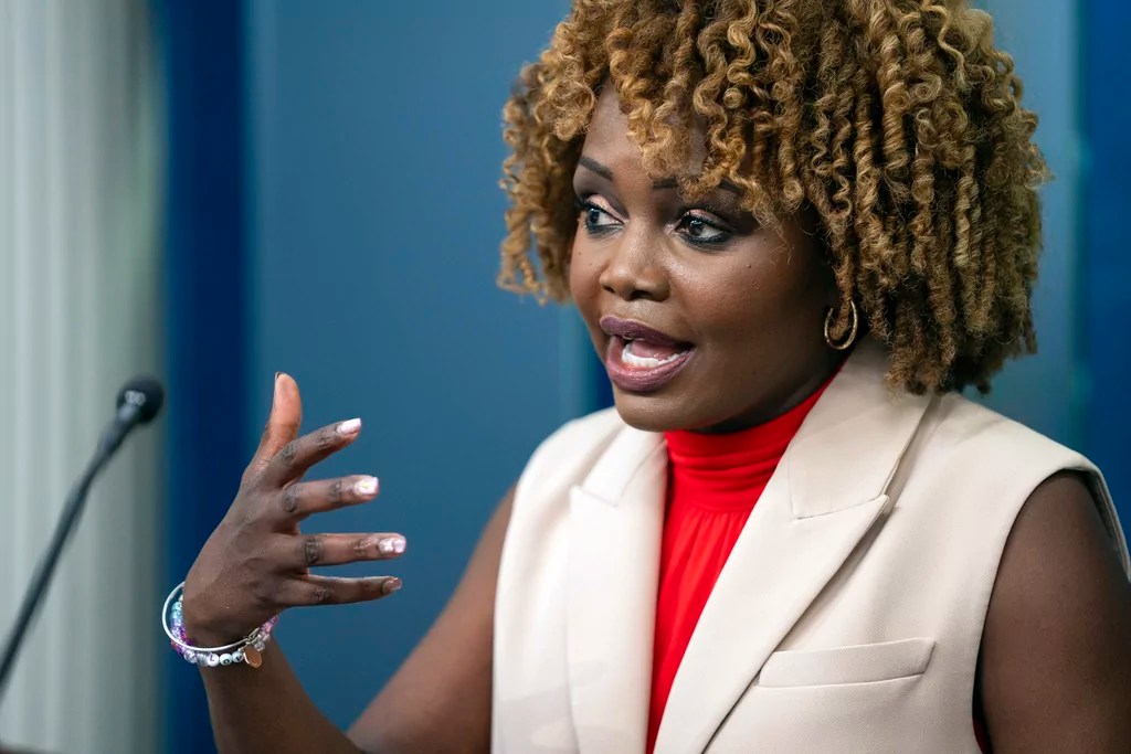 WATCH LIVE: Karine Jean-Pierre holds press briefing at White House
