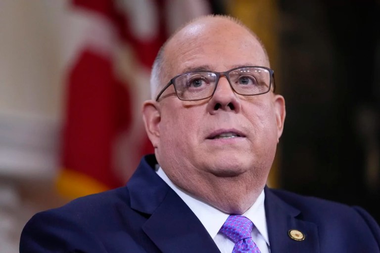 Hogan personally congratulates Walz on being tapped for Harris’s VP