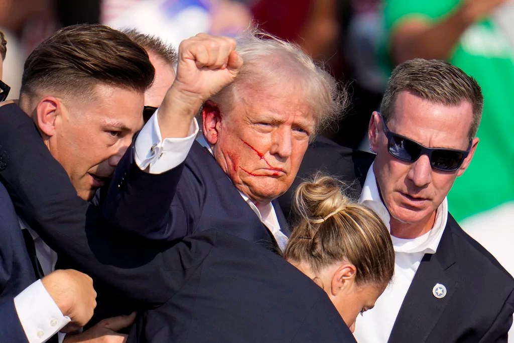 Trump arrives in Milwaukee for RNC convention after rally shooting