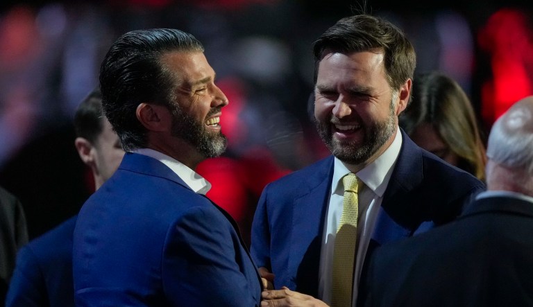 Don Jr basks in Vance spotlight after VP tug of war