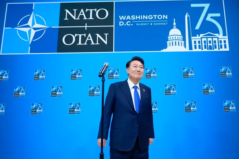 Russia’s war in Ukraine could expand to northeast Asia, South Korean president says