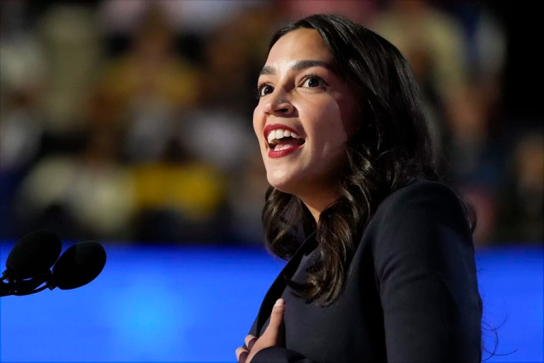 AOC uses bartending roots to rally Democrats at DNC opening and jab at Trump