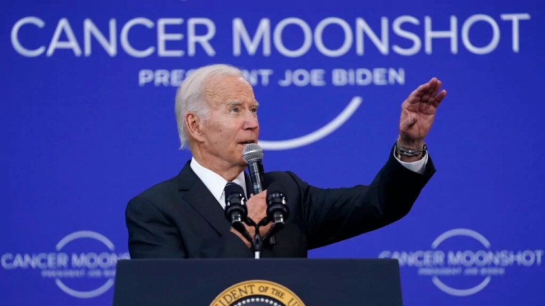 Biden announces $150 million in research funding during ‘cancer moonshot’ speech