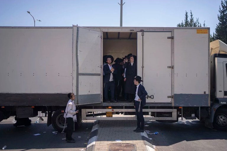 Ultra-Orthodox protesters break into IDF base to protest draft