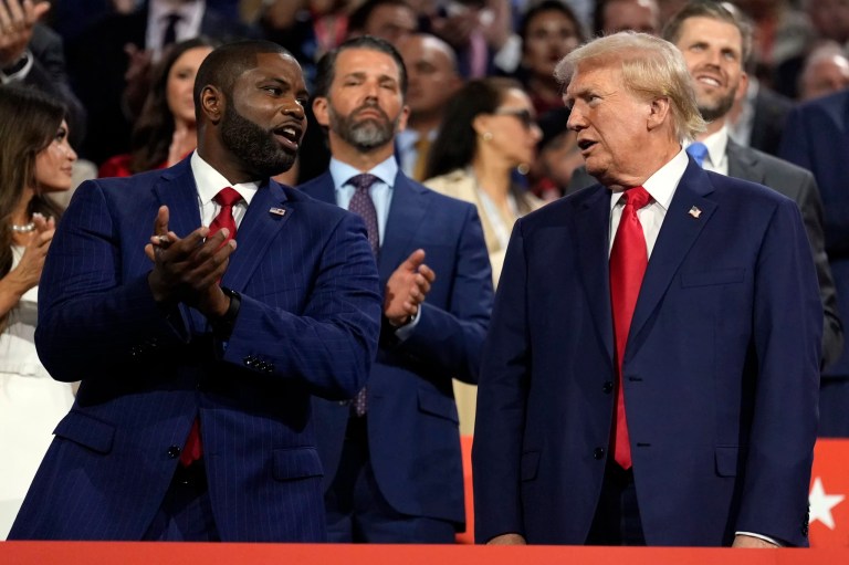 Donalds spars with Stephanopoulos: Trump is focused on Harris’s record over her race