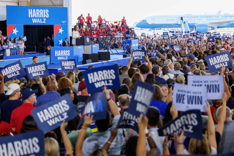 Three battleground states shift within reach for Harris after campaign reset 
