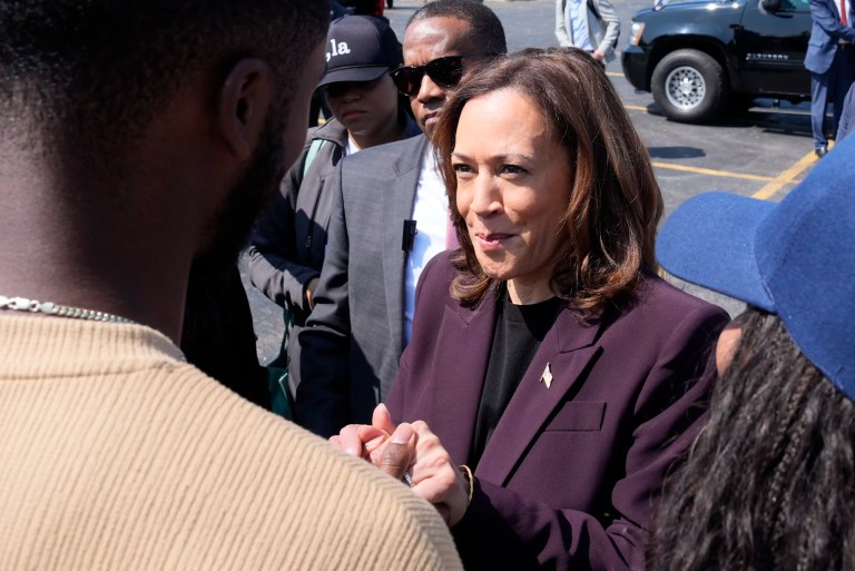 Harris will sit for her first interview eight days before early voting begins