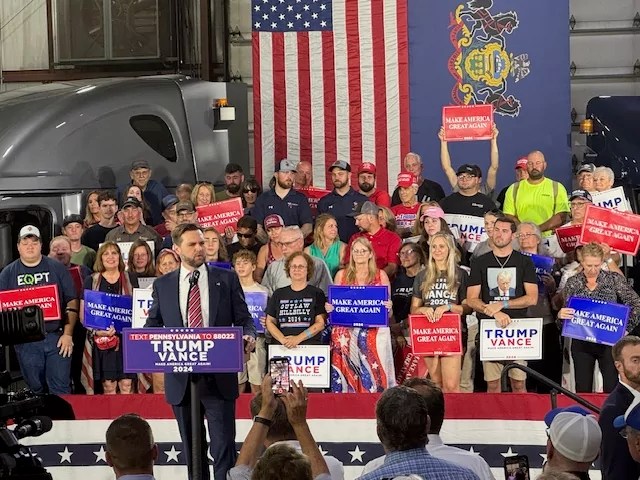 What really happened to JD Vance in Erie