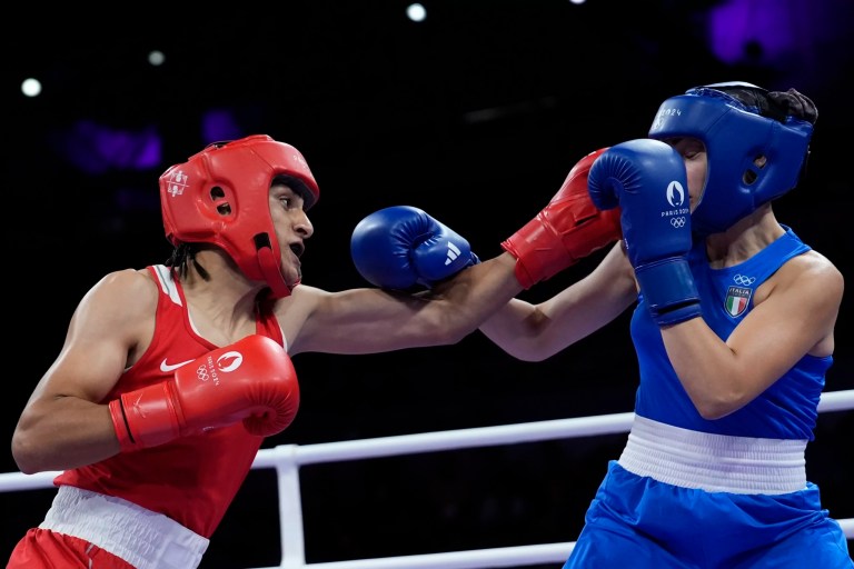 Social media condemns ‘glorified male violence against women’ in Olympic boxing match
