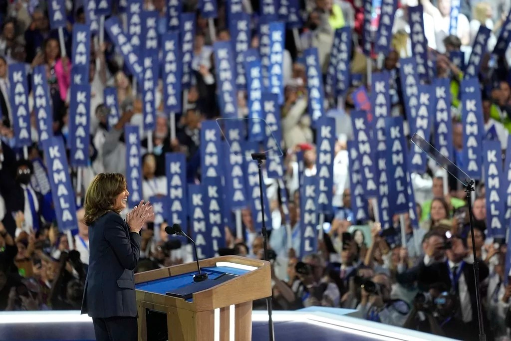 Harris calls for ceasefire in Gaza and self-determination for Palestinians in DNC address