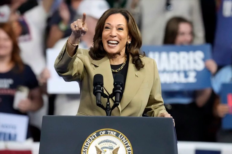 Harris now leads in three swing states among likely voters
