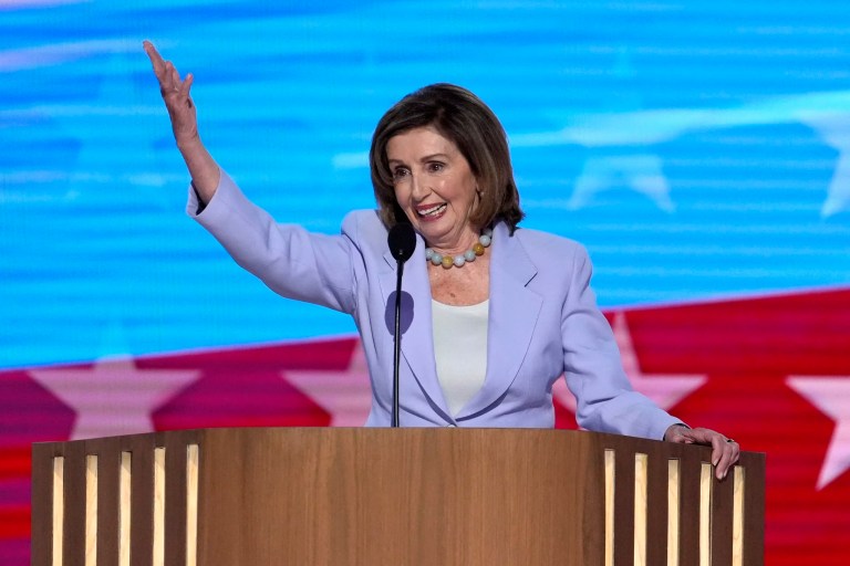 Pelosi declares Democrats saved democracy on Jan. 6 in DNC speech