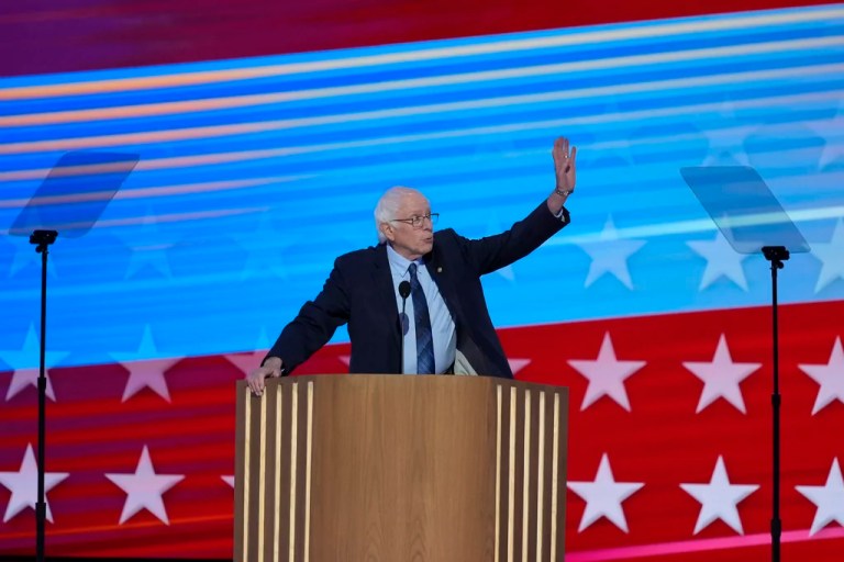 DNC crowd cheers as Bernie Sanders demands end to ‘horrific’ Gaza war