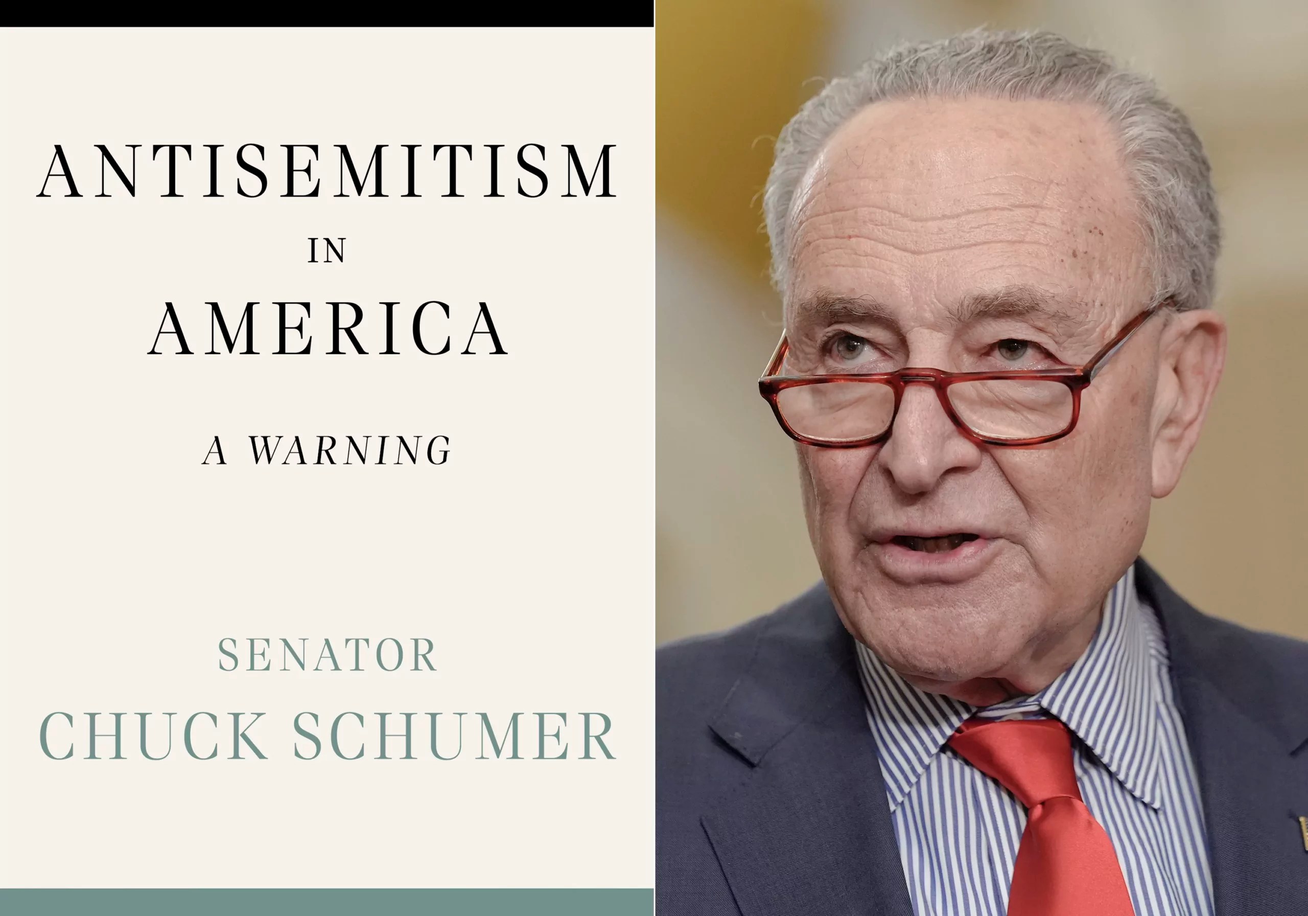 Chuck Schumer to send ‘warning’ about antisemitism in new book
