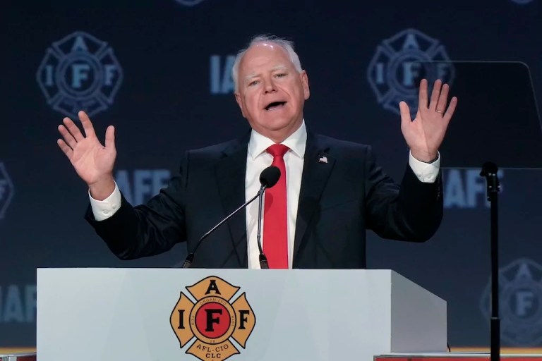 Tim Walz’s political origin story does not add up