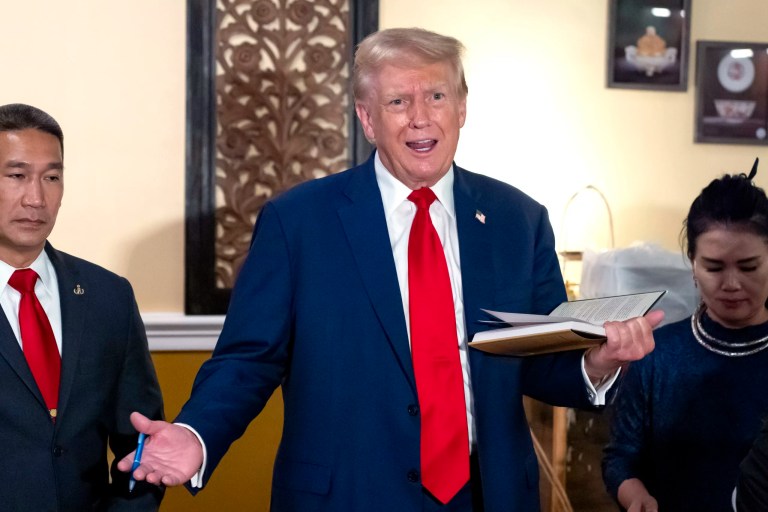 Trump on preparing for first debate with Harris: ‘I’m not’