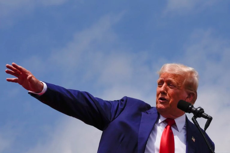 Trump campaign takes dig at Harris with mock policy page