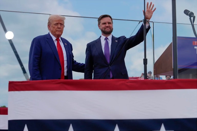 Vance defends his and Trump’s use of memes to attack Harris