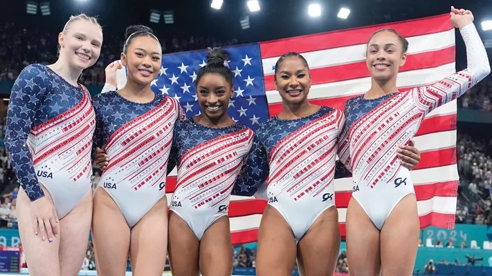 America thwarts Romania’s comeback in women’s gymnastics