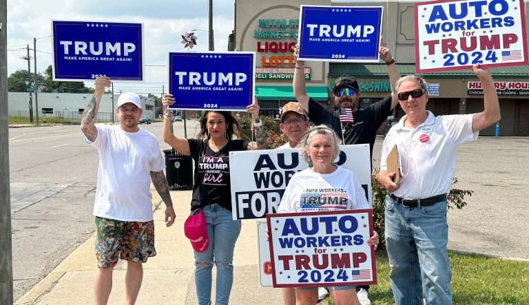 Plagued by inflation, working-class Michiganders turn to Trump