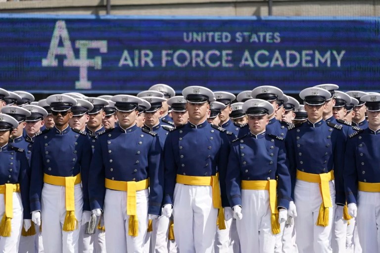 Air Force Academy restricted all cadets to base as classes started, leading to meat shortages