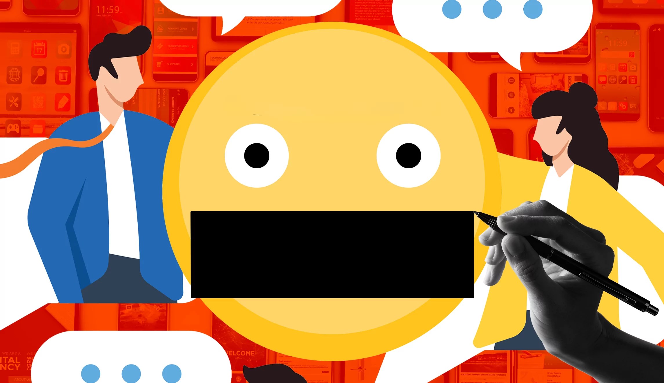 Does it take a government to censor?