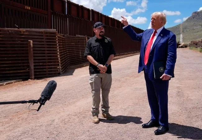 Crime victim families endorse Trump at border: ‘He needs to be in office’