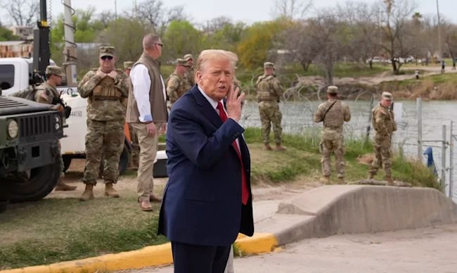 WATCH LIVE: Trump inspects US-Mexico border in Arizona