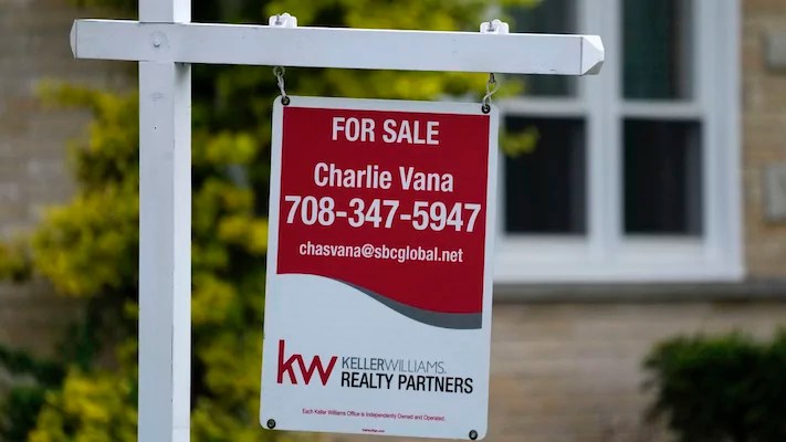 Existing home sales rise for first time in five months amid lower mortgage rates