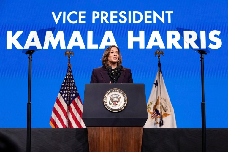 Harris vice presidential pick already has campaign staff