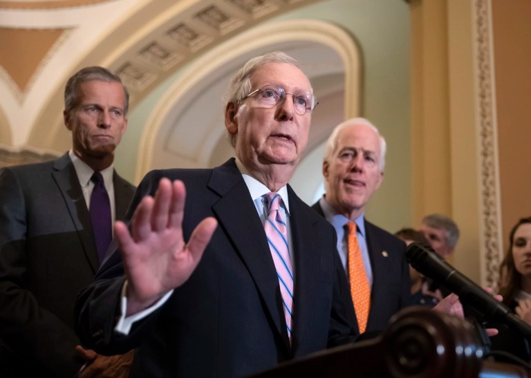 GOP cash bonanza drives race to replace Mitch McConnell
