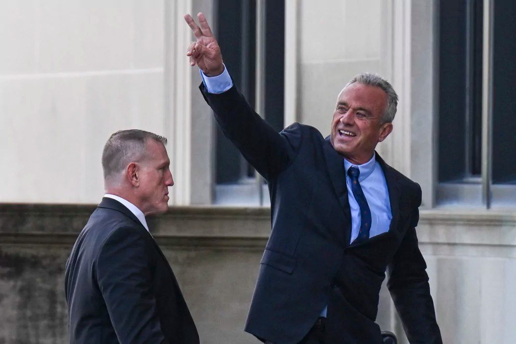 RFK Jr accuses DNC of ‘lawfare’ after being denied place on New York ballot