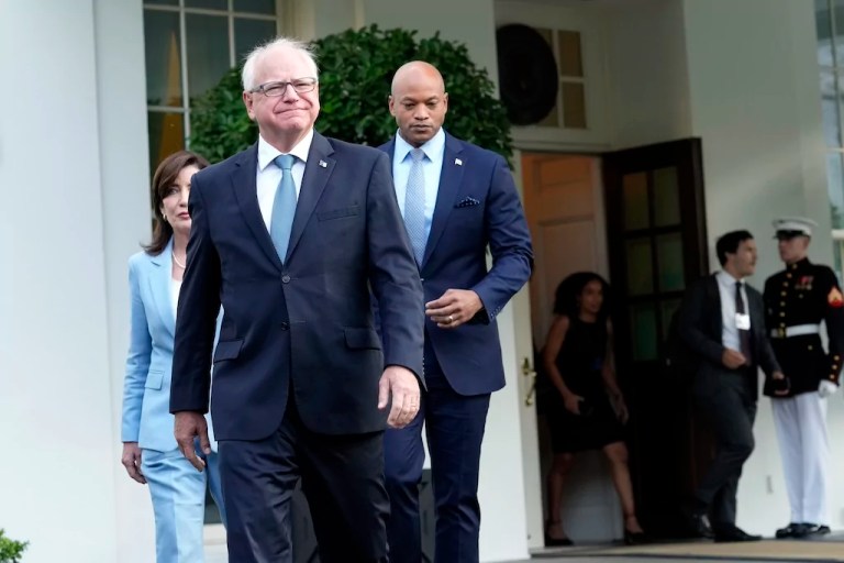 Walz resigns from post as leader of Democratic Governors Association