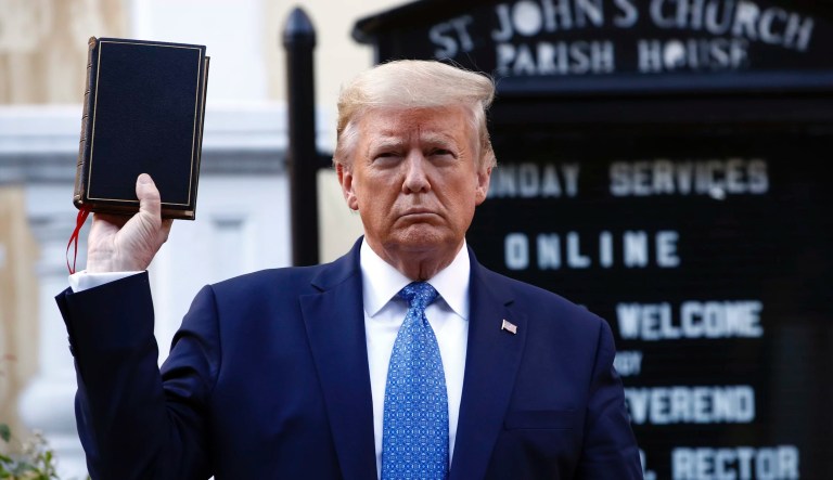 DOJ promises to cover Trump’s costs over 2020 protest lawsuit