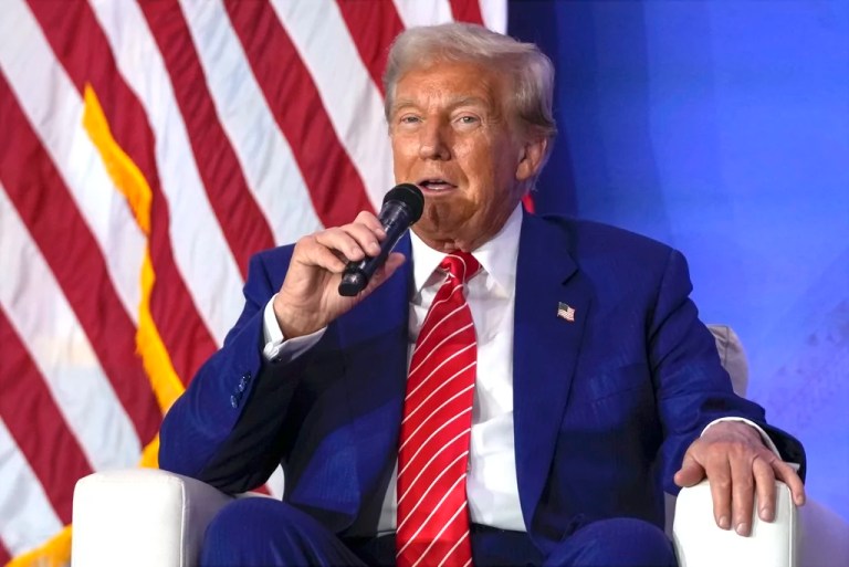 Trump suggests Harris ‘defective’ like Biden after her first interview