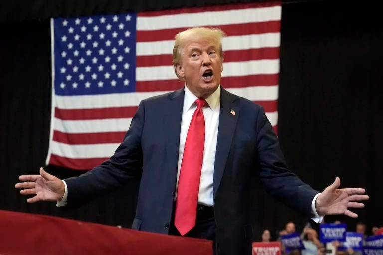 Trump baselessly complains about Harris rally crowd sizes being ‘A.I.’d’: ‘Fake image is election interference’