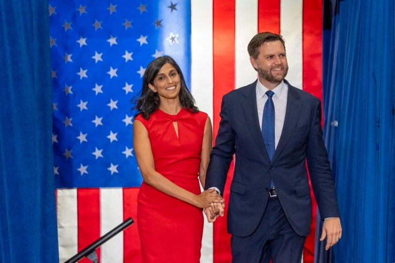 JD Vance’s wife Usha defends husband’s ‘childless cat ladies’ comments