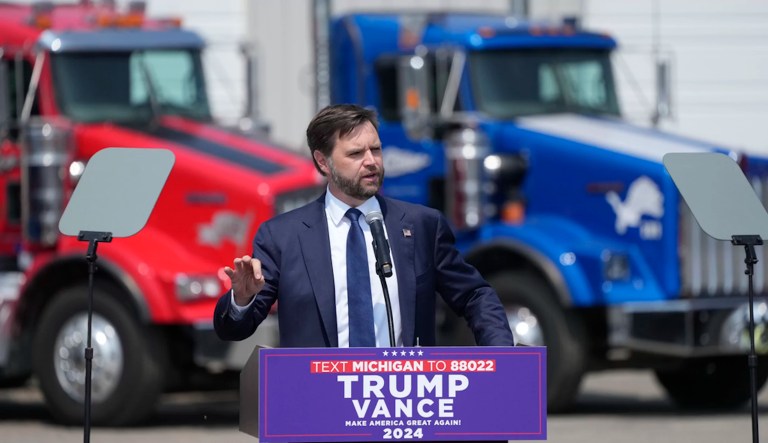 Vance defends ‘unfiltered’ Trump as GOP squirms over Harris attacks