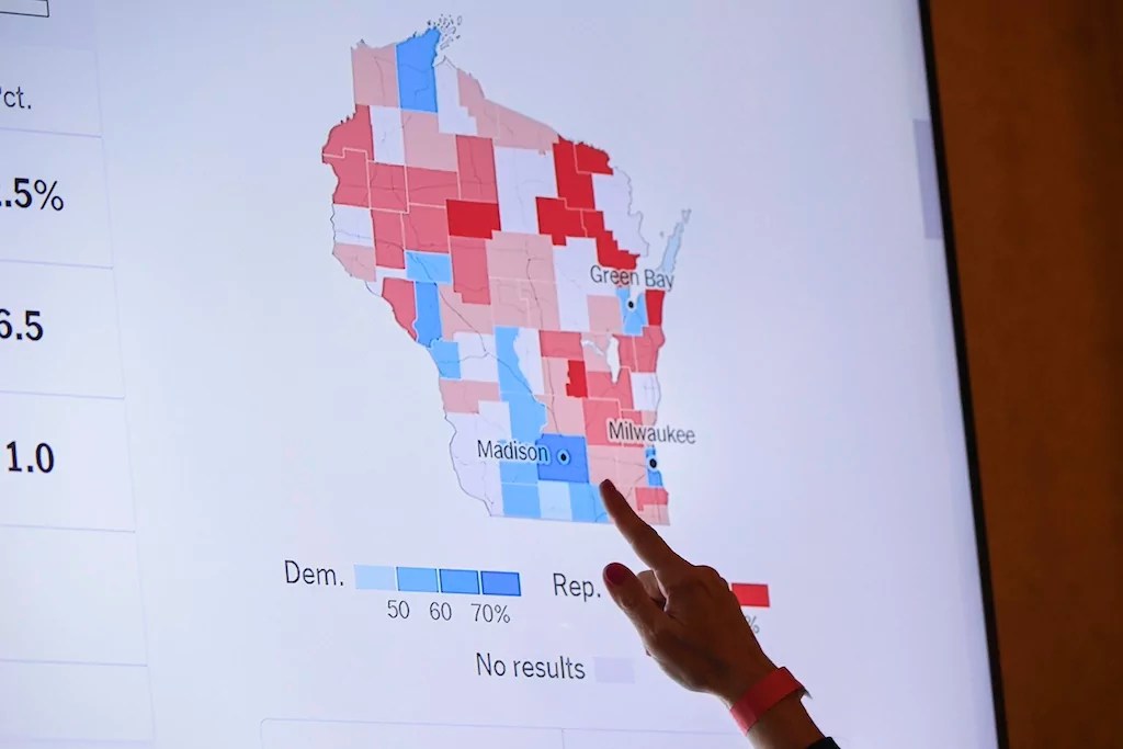 Republican support dwindles in Wisconsin’s historic GOP strongholds