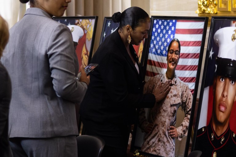 Congress honors 13 service members killed in Afghanistan as Harris catches heat