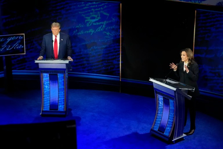 Harris and moderators make the second debate more about Trump