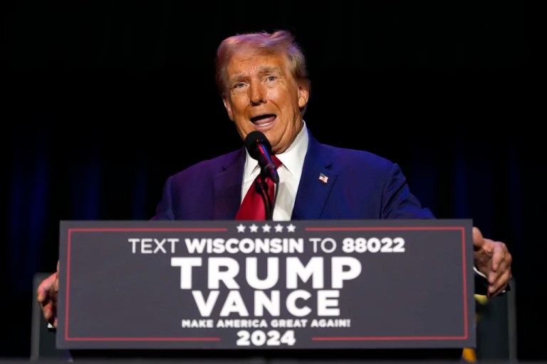 Trump insists Harris is mentally disabled during ‘dark’ Wisconsin rally